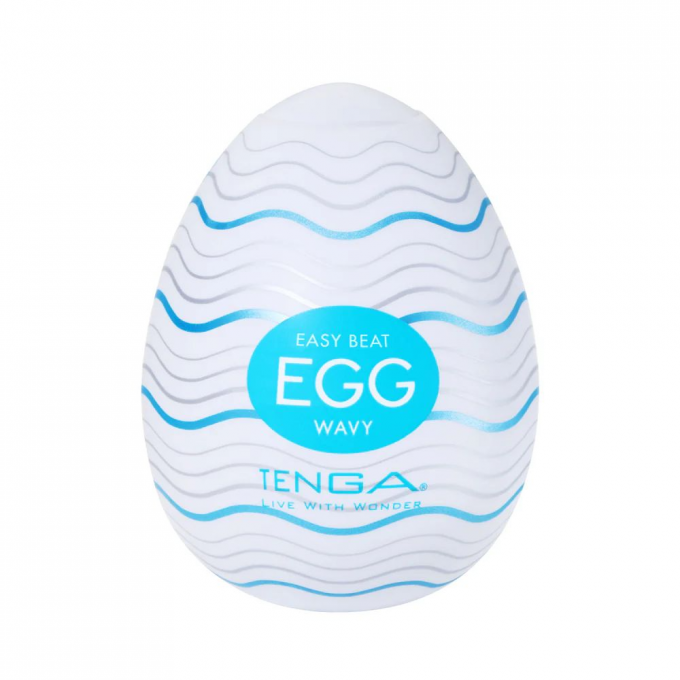 Мастурбатор-яйцо TENGA EGG WAVY EGG-R01